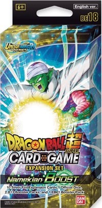 Dragon Ball Super Expansion Set display (BE18) Namekian Booster