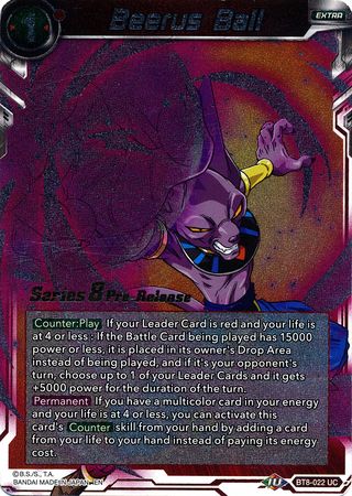 Beerus Ball [BT8-022_PR]