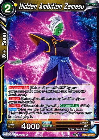 Hidden Ambition Zamasu [BT7-093]