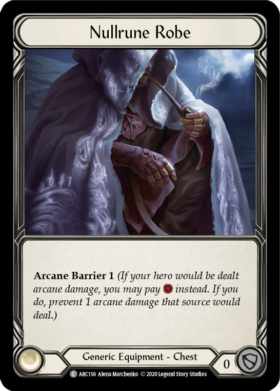 Nullrune Robe [ARC156] Unlimited Rainbow Foil