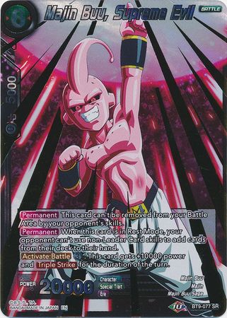 Majin Buu, Supreme Evil [BT9-077]
