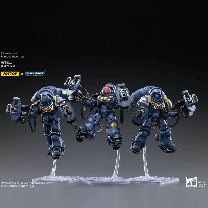 Space Marine Miniatures: 1/18 Scale Ultramarines Primaris Inceptors