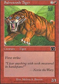 Sabretooth Tiger [Classic Sixth Edition]