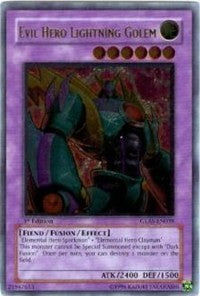 Evil Hero Lightning Golem (UTR) [GLAS-EN039]