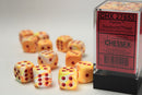 Chessex 16mm D6 Dice Block Festive Sunburst/Red
