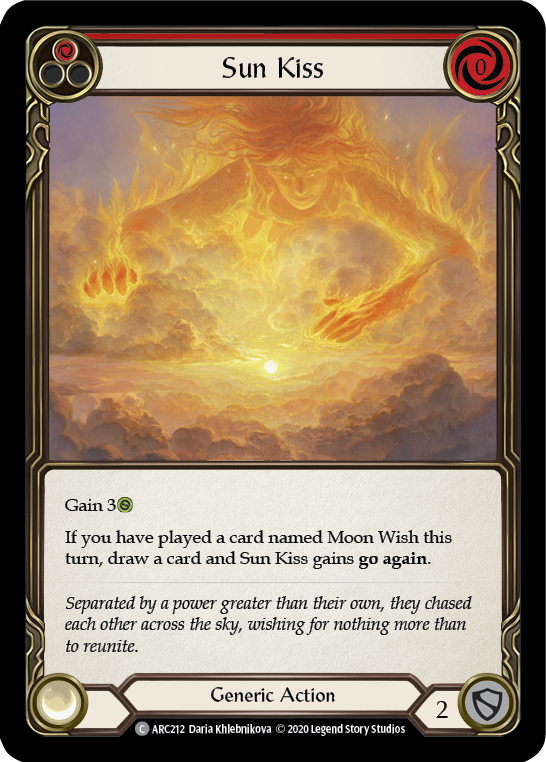 Sun Kiss (Red) [ARC212] Unlimited Rainbow Foil