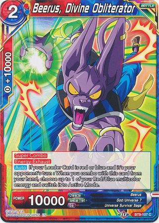 Beerus, Divine Obliterator [BT9-107]