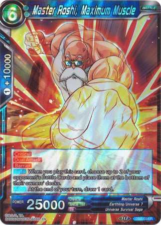 Master Roshi, Maximum Muscle [DB2-034]