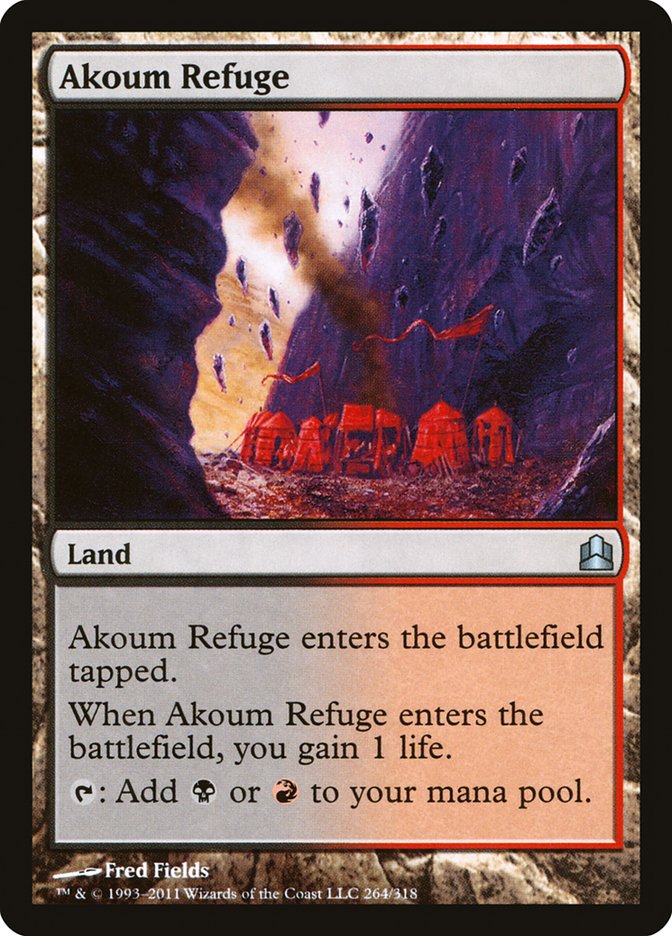 Akoum Refuge [Commander 2011]