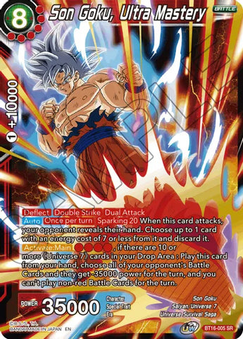Son Goku, Ultra Mastery [BT16-005]