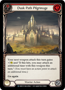 Dusk Path Pilgrimage (Red) (Rainbow Foil) [U-MON110-RF] Unlimited Rainbow Foil