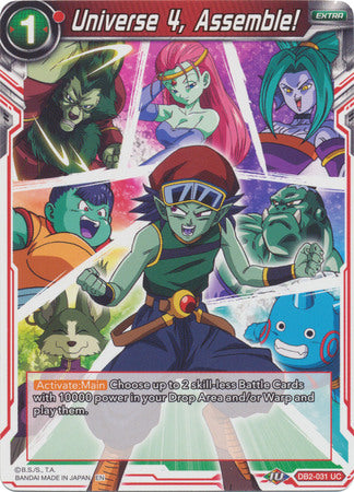 Universe 4, Assemble! [DB2-031]