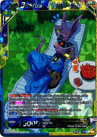Beerus, Fickle God [BT7-120]