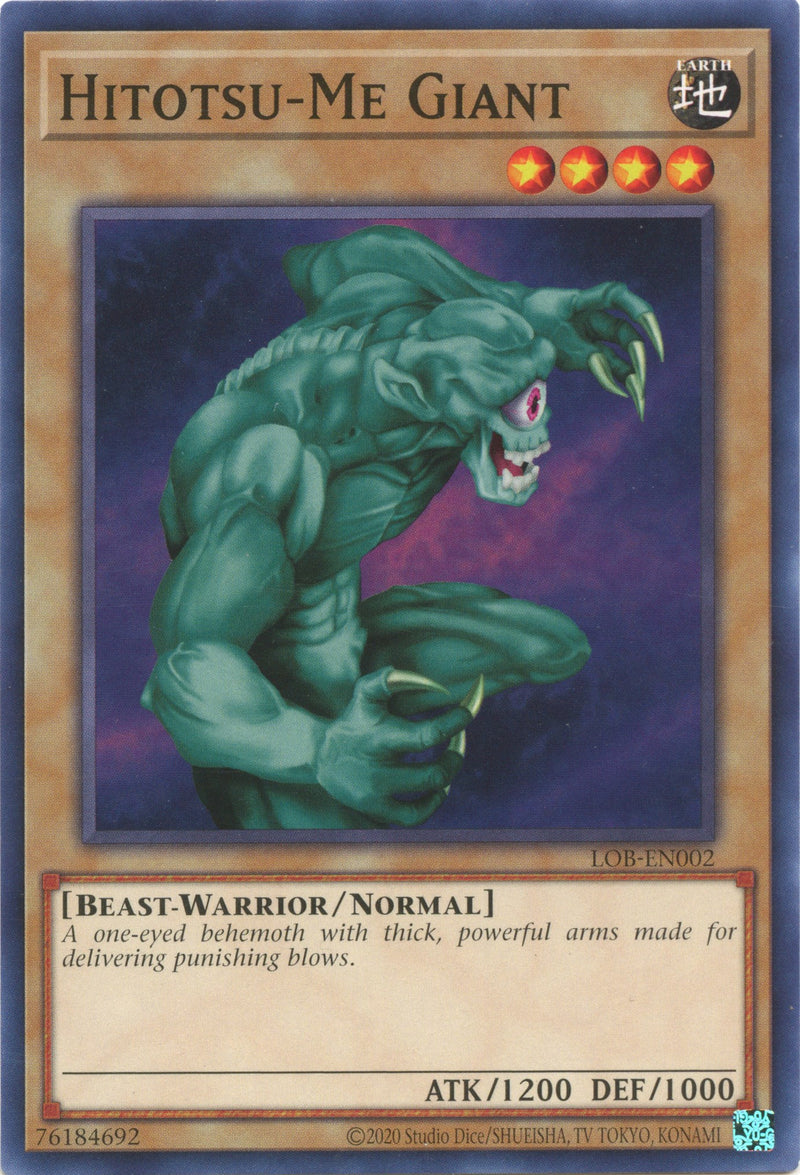 Hitotsu-Me Giant [LOB-EN002] Common