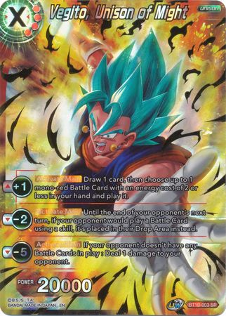 Vegito, Unison of Might [BT10-003]