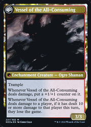 Hidetsugu Consumes All // Vessel of the All-Consuming [Kamigawa: Neon Dynasty Prerelease Promos]
