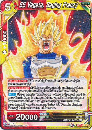 SS Vegeta, Raging Frenzy [BT8-111]