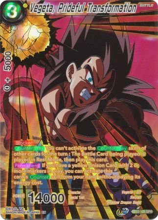 Vegeta, Prideful Transformation (SPR) [BT10-105]