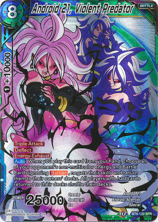 Android 21, Violent Predator (SPR) [BT8-122]