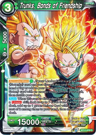 Trunks, Bonds of Friendship [BT11-079]