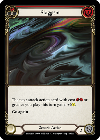 Sloggism (Red) [WTR221-C] Alpha Print Rainbow Foil