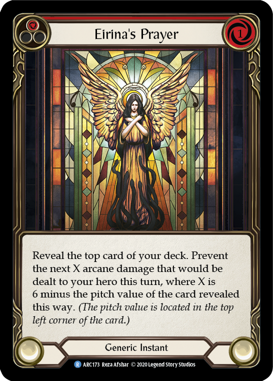 Eirina's Prayer (Red) [ARC173] Unlimited Rainbow Foil