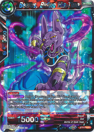 Beerus, Biding His Time [BT8-014]