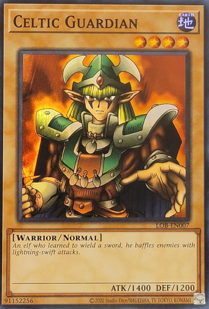 Celtic Guardian [LOB-EN007] Super Rare