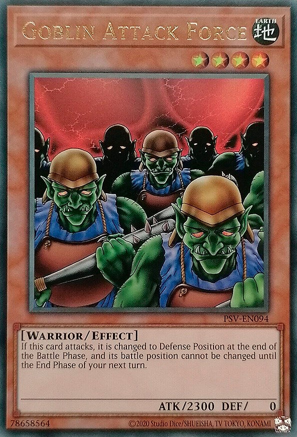 Goblin Attack Force [PSV-EN094] Ultra Rare