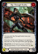Rip Through Reality (Yellow) (Rainbow Foil) [U-MON181-RF] Unlimited Rainbow Foil