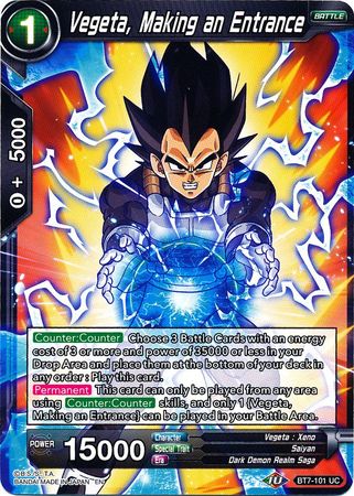 Vegeta, Making an Entrance [BT7-101]