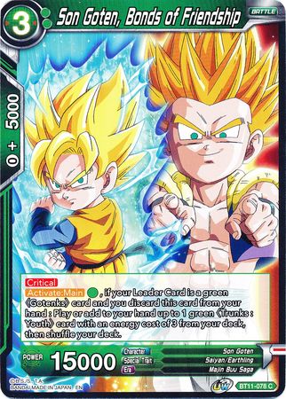 Son Goten, Bonds of Friendship [BT11-078]