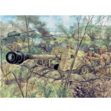 ITALERI WWII - GERMAN PAK40 AT GUN & CREW