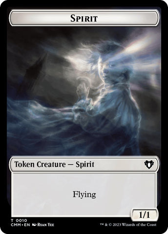 Spirit (0010) // Kor Soldier Double-Sided Token [Commander Masters Tokens]