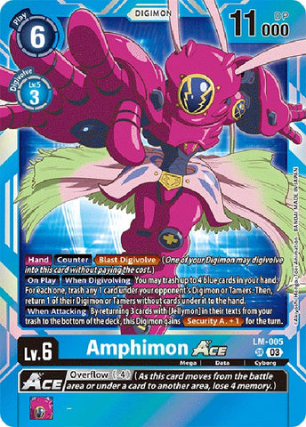 Amphimon Ace [LM-005] (English Exclusive) [Exceed Apocalypse]