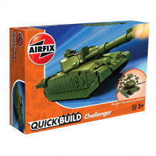 AIRFIX QUICKBUILD CHALLENGER TANK - GREEN