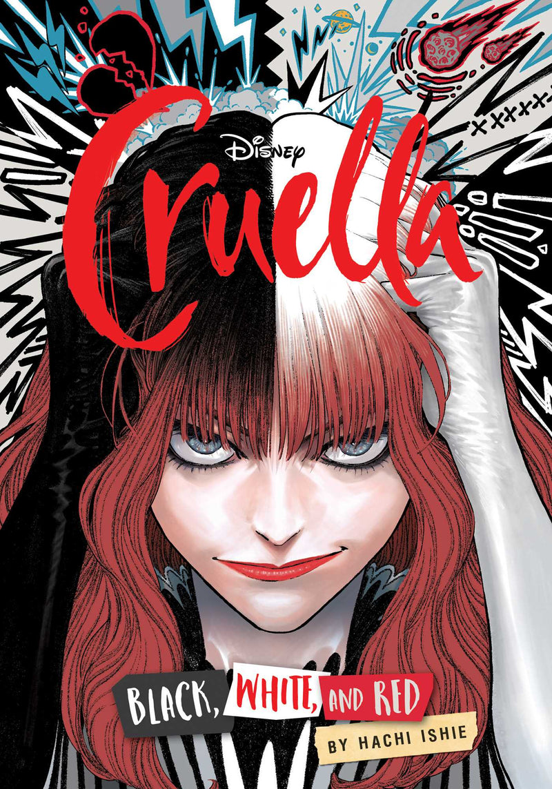 Viz Comics - Disney Cruella The Manga - Black, White, and Red