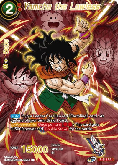 Yamcha the Lawless (Alternate Art) [P-215]