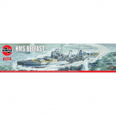 AIRFIX HMS BELFAST 1:600 SCALE