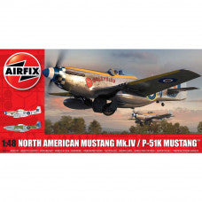 AIRFIX NORTH AMERICAN MUSTANG MK.IV, 1:48