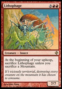 Lithophage [Duel Decks: Venser vs. Koth]