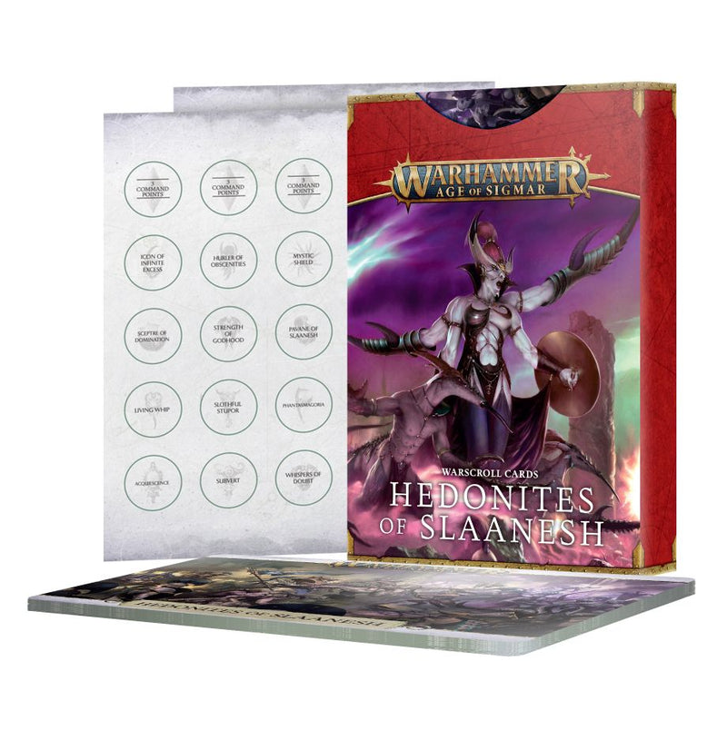 W/S Cards: Hedonites Of Slaanesh