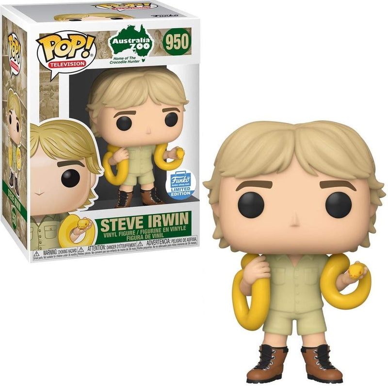 Steve Irwin Funko Pop! Vinyl Australia Zoo Exclusive (950)