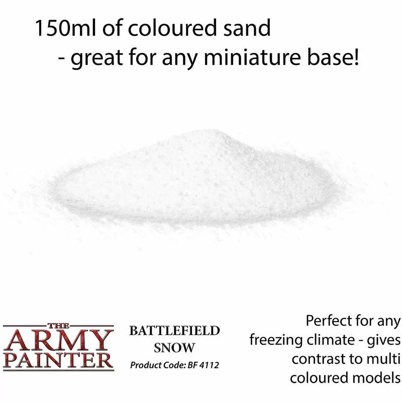 Army Painter Basing - Battlefield Snow