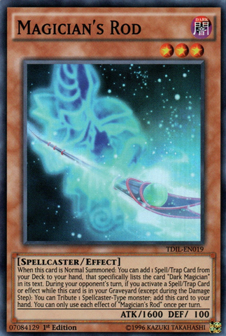Magician's Rod [TDIL-EN019] Super Rare