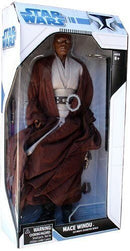 Star Wars Attack of the Clones Ultimate Quarter Scale Mace Windu Action Figure