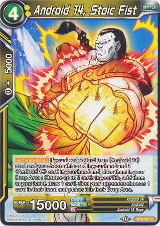 Android 14, Stoic Fist [BT9-057]