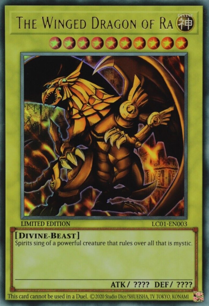The Winged Dragon of Ra [LC01-EN003] Ultra Rare