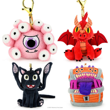 Dungeons & Dragons D&D Plush Charms Wave 1