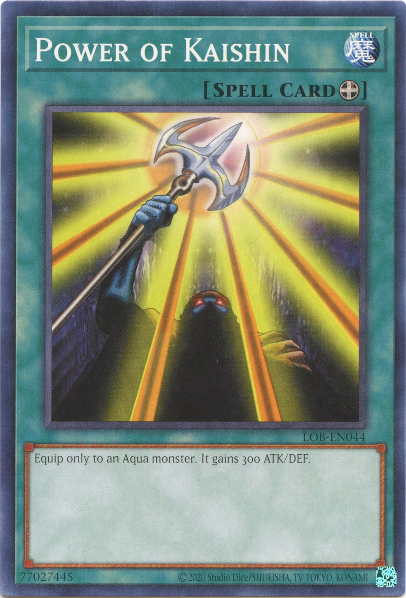 Power of Kaishin [LOB-EN044] Common